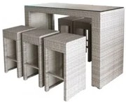 Бар сет 7 части - Сив