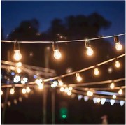 Екстериорни декоративни лампички GIRLANDA 6,5м 5xE27/15W/230V IP44