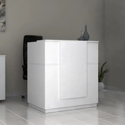 Gemini TopMebel меламиново рецепция в бял цвят 100x70x110cm.