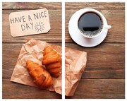 Капаци за печки от закалено стъкло в комплект от 2 броя 52x30 cm Nice Day - Allstar