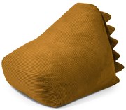 Детски пуф от рипсено кадифе в цвят горчица Snug 80 Dragon – SLOWDOWN
