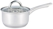 Касерола с капак SAPIR SP 1210 X16K, 1.9 литра, 16x10.5 см, Многослойно дъно, Индукция, Инокс