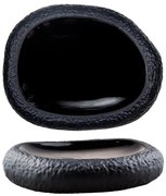 Horecano - Порцеланова чиния за презентация "Гнездо" черно 28см (F3002BY-11L)