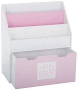 Детска библиотека atmosphera Bazar, MDF, 70 cm - Розов