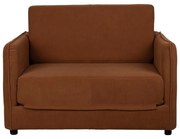 Оранжево-кафяво кресло Jopie – White Label