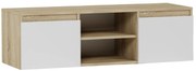 Модерна ТВ поставка без дръжки MODERN 120 см - различни цветове сонома микс бяло