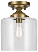 Kichler KL-WINSLOW-SF-NBR-Плафон WINSLOW 1xE27/60W/230V Ø 21,6cm месинг