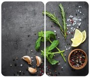 WENKO 53907100 - Капак за котлон 30x52 cm пъстроцветен/сив/прозрачен