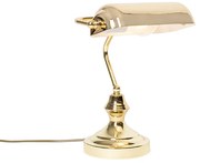 Класическа настолна лампа/Лампа за нотариус месинг - Banker