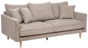 Триместен диван atmosphera Candice, 194x96x85 cm - Бежов
