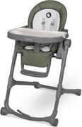 Lionelo - Детски стол за хранене 2 в 1 CORA PLUS Оливково зелен