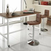 Бар стол Sammie-Кафяво (4) парчета