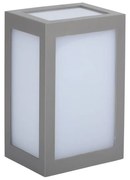 LED Екстериорен аплик LED/12W/230V 4000K IP65 сив