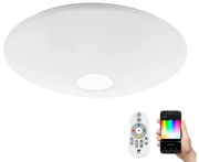 Eglo 97918 - LED RGB Димируем плафон TOTARI-C LED/34W/230V + д.у.