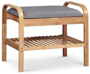 Shoe rack 50x60 см сив/бежов