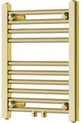 Mexen Mars радиатор за баня 500 x 400 mm, 141 W, златен - W110-0500-400-00-50