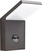 Ideal Lux - LED Екстериорна лампа със сензор STYLE LED/9W/230V CRI 90 IP54 антрацит