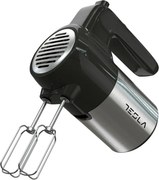 Втора ръка: Ръчен миксер Tesla MX301BX, 300W, 5 скорости, Турбо, Инокс/Черен