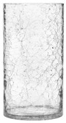 Horecano - Стъклена ваза ф12xh20см CRACKED (VS.DUZ.031C)