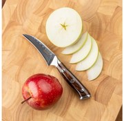 Gudaro -Дамасков кухненски нож за плодове FENG 3,5", 67 слоя стомана, дължина 9,5cm