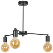 Плафон РАМ, черен, 3xE27