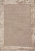 Светлокафяв ръчно изработен килим със смес от вълна 160x230 cm Ascot – Asiatic Carpets