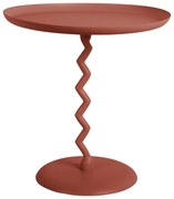 Метална кръгла странична масичка ø 40 cm Zig Zag – Leitmotiv