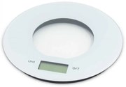 Кухненска дигитална везна SAPIR SP 1651 O, 5 кг, LCD екран, точна и компактна - Бял
