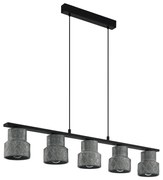 Eglo 39855 - Полилей на кабел HILCOTT 5xE27/40W/230V