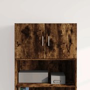 846121 vidaXL Стенен шкаф, опушен дъб, 70x42,5x40 см, инженерно дърво