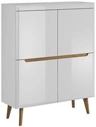 Бюфет Molto висок-White