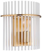 Globo 15698WM - Аплик GORLEY 1xE27/60W/230V златист