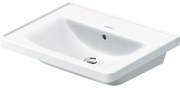 Duravit 2367600060 - Висяща мивка D-NEO 60x48 cm керамика/глянцово бяло