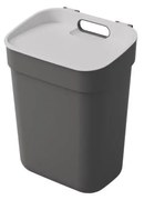Тъмносив кош за отпадъци от рециклирана пластмаса 10 l Ready To Collect – Curver