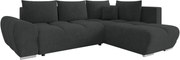 Ъглов диван Forrest-Антрацит-Десен