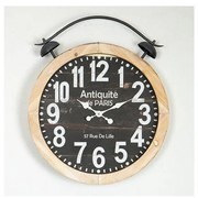 Стенен часовник 1xAA Ø 50 см бежов/черен