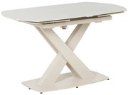 Разтегателна трапезна маса MATEO - крем