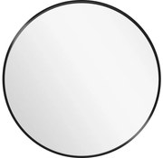 Globo B992545 - Стенно огледало Ø 60 см, черно