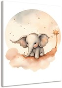 Картина на платно – Мечтателно слонче