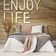 Тапет – С цитат - Enjoy life today
