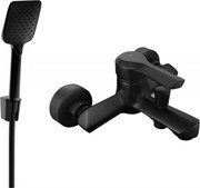 Mexen Sabre R62 батерия за вана с душ комплект, черна - 7213R62-70