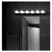 Ideal Lux - Аплик PRIVE 6xE14/40W/230V лъскав хром