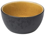 Черна/в кехлибарен цвят глинена купичка 200 ml Black/Amber – Bitz