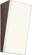 Redo 90021 - LED Екстериорен аплик TOKYO LED/12W/230V 3000K IP54 кафяв