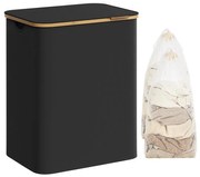 Кош за пране TATE черен
