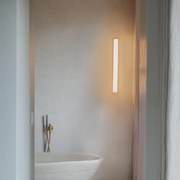 Стенна лампа за баня месинг 62 см с LED IP44 - Cascada