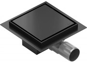 Mexen Flat-Q M13 подов квадратен канал 15 x 15 см, черен - 1710015