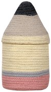 Текстилна детска кошница за играчки ø 13x30 cm Pencil Small – Lorena Canals