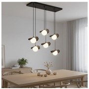 Полилей на кабел RITUAL 6xG9/8W/230V черен