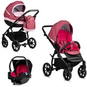 Бебешка количка 3в1 Zaza BUBA - Berry
